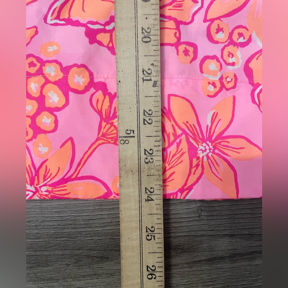 NWT Lilly Pulitzer Pink Barbara 3/4 Sleeve Top in Mandivilla Baby Size Large - Picture 10 of 12